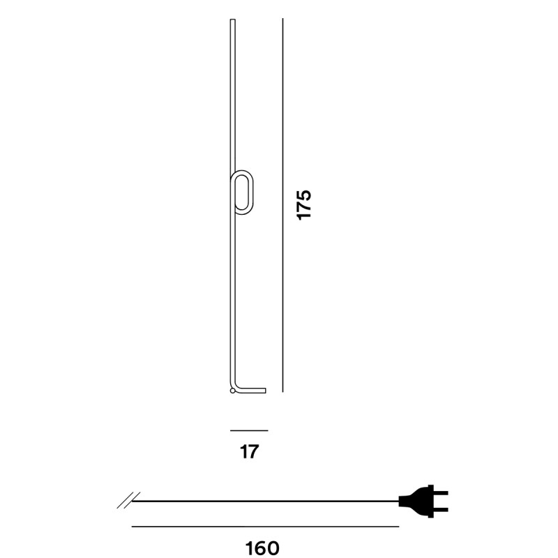 Foscarini TOBIA lampada terra LED