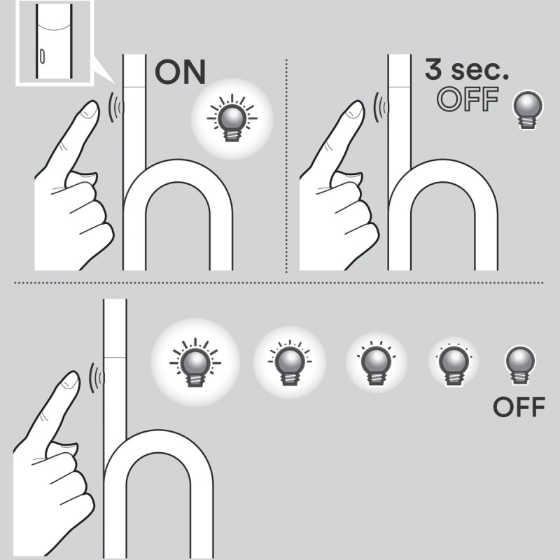 Foscarini TOBIA lampada terra LED