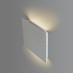 Biluce MATTONELLA Argento Applique LED 15W Quadrata Biemissione Extra Piatta Biluce MATTONELLA Argento Applique LED 15W Quadrata Biemissione Extra Piatta