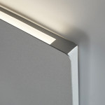 Biluce MATTONELLA Argento Applique LED 15W Quadrata Biemissione Extra Piatta Biluce MATTONELLA Argento Applique LED 15W Quadrata Biemissione Extra Piatta