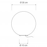 T.Moon 2 lampada Tavolo 35 cm T.Moon 2 lampada Tavolo 35 cm