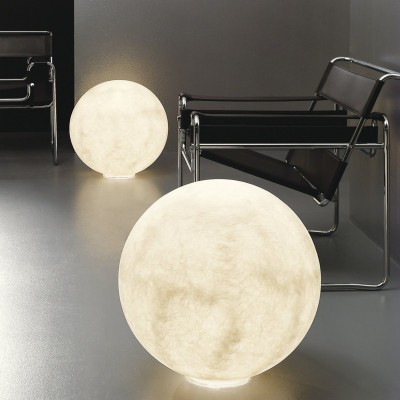Floor Moon 1 lampada Terra 50 cm