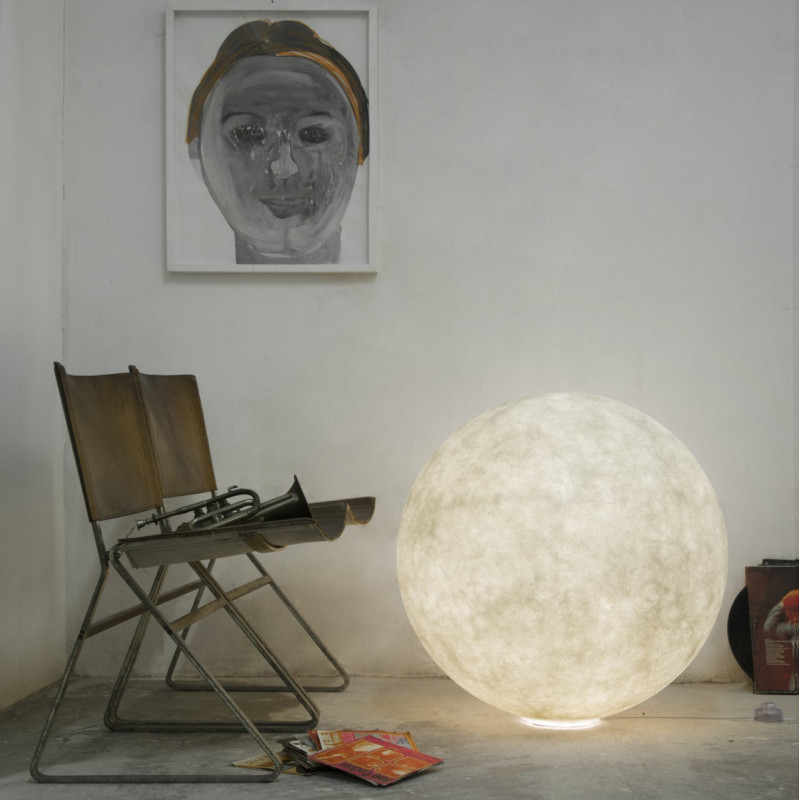 Floor Moon 2 lampada Terra 70 cm
