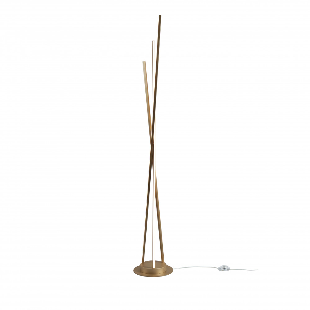 Biluce Segmenti Lampada Terra LED con Aste incrociate - Imagen 28 de 33