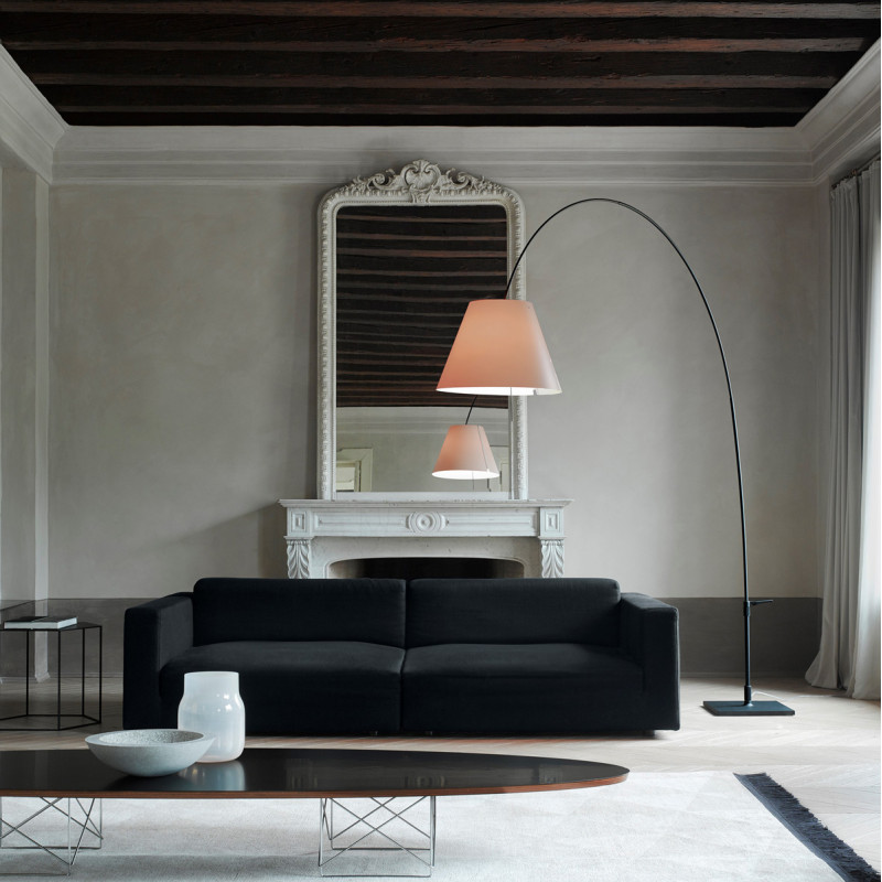 Luceplan Lady Costanza lampada da terra con stelo ad arco