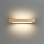 Essenza 36 Cm Oro - Applique 28w Led Moderna Biemissione Made In Italy Classe A+ Essenza 36 Cm Oro - Applique 28w Led Moderna Biemissione Made In Italy Classe A+