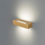 Essenza 22 Cm Oro - Applique 14w Led Moderna Biemissione Made In Italy Classe A+