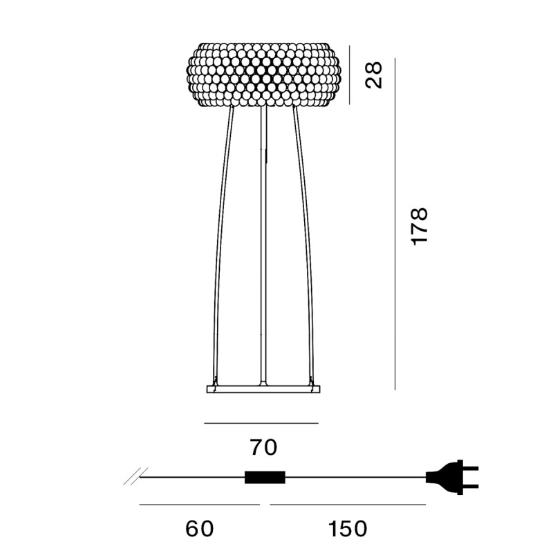 Foscarini Caboche Grande Terra
