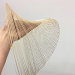 Luceplan ILLAN D 60 cm Sospensione LED in legno di Betulla