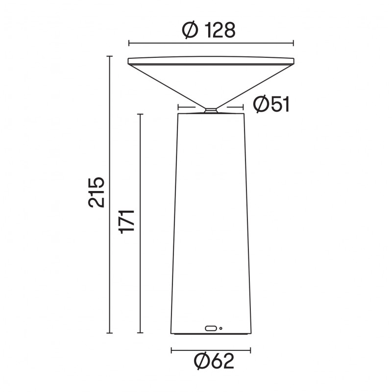 GROK COCKTAIL LAMPADA TAVOLO LED