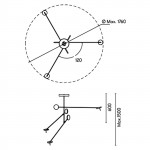GROK INVISIBLE SOSPENSIONE TRIPLEX LED