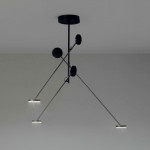 GROK INVISIBLE SOSPENSIONE TRIPLEX LED