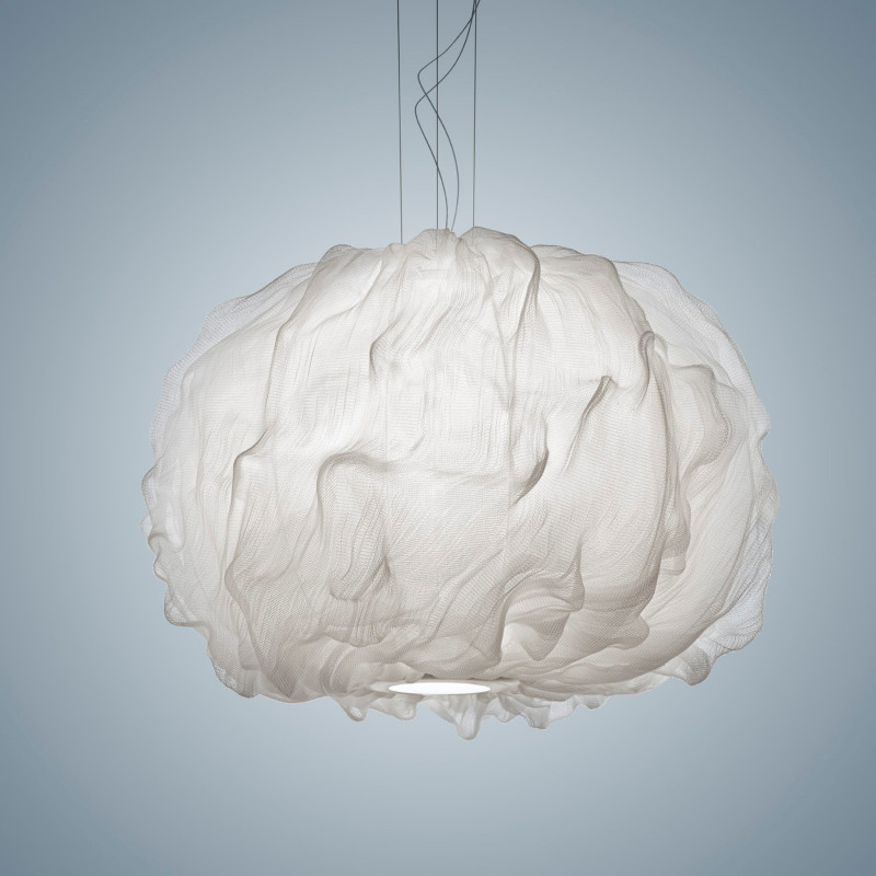 Foscarini Nuée lampada sospensione in tessuto
