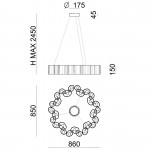 Stilnovo Honey Sospensione 86 cm