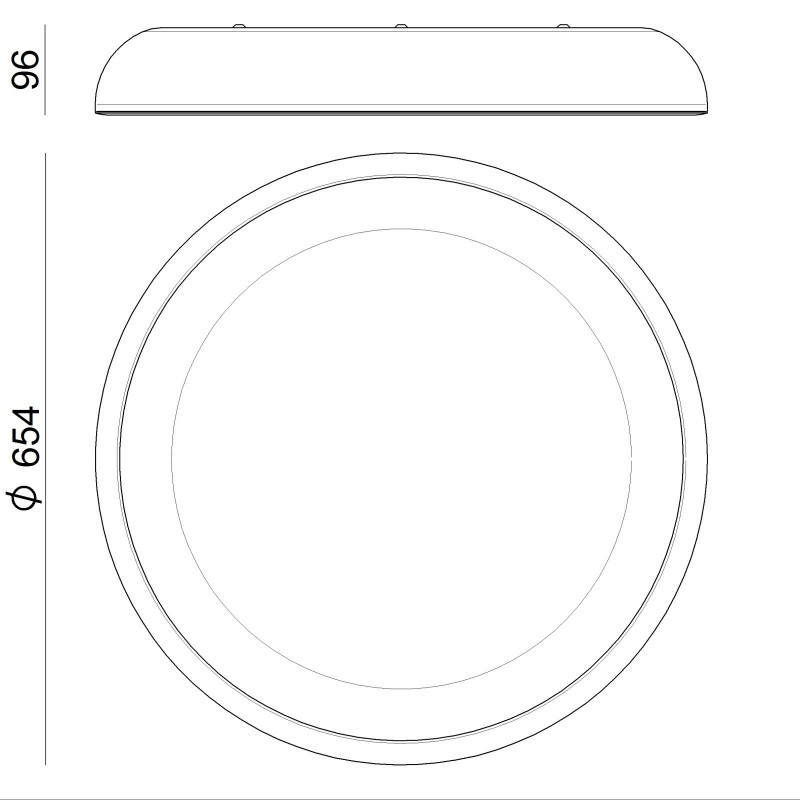 Stilnovo Reflexio Plafoniera 65 cm
