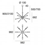 Stilnovo Sputnik Sospensione Stilnovo Sputnik Sospensione