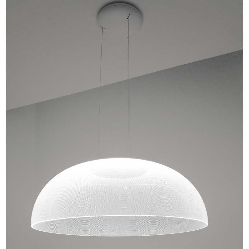 Stilnovo Demì Sospensione 70 cm trasparente