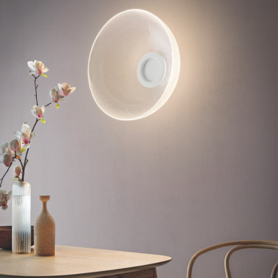 Stilnovo Demì Plafoniera-Applique 95 cm Trasparente