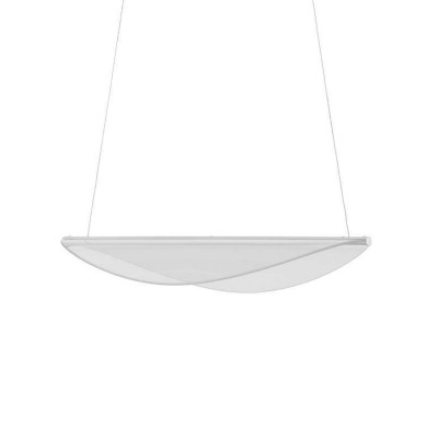 Stilnovo Diphy Sospensione 54 cm LED trasparente