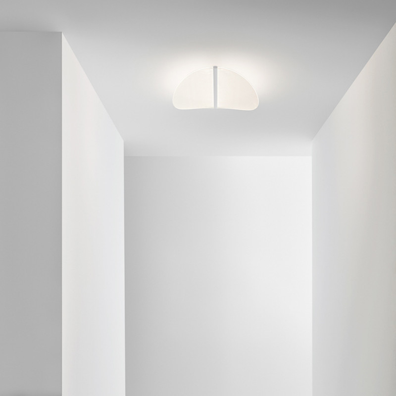 Stilnovo Diphy Plafoniera-applique LED 76 cm trasparente