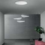 Stilnovo Diphy Sospensione 3 Luci LED trasparente