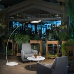 Stilnovo Diphy Lampada Terra Arco LED