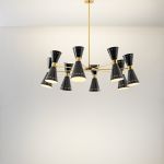 Stilnovo Megafono Sospensione 80 cm 6 Luci Stilnovo Megafono Sospensione 80 cm 6 Luci