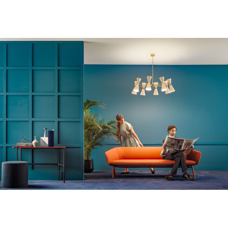 Stilnovo Megafono Sospensione 80 cm 6 Luci