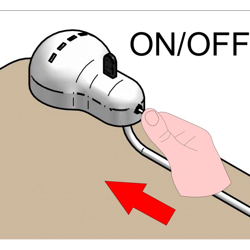 Stilnovo Topo Lampada da tavolo con morsetto