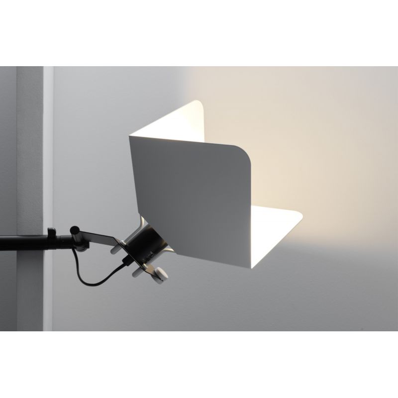 Stilnovo Triedro Lampada con morsetto orientabile
