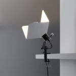 Stilnovo Triedro Lampada con morsetto orientabile Stilnovo Triedro Lampada con morsetto orientabile