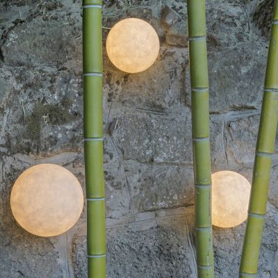 A.Moon 2 Out lampada Parete-Soffitto vetroresina 35 cm...
