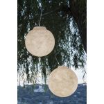 Luna 2 Out lampada Sospensione vetroresina 50 cm per esterni