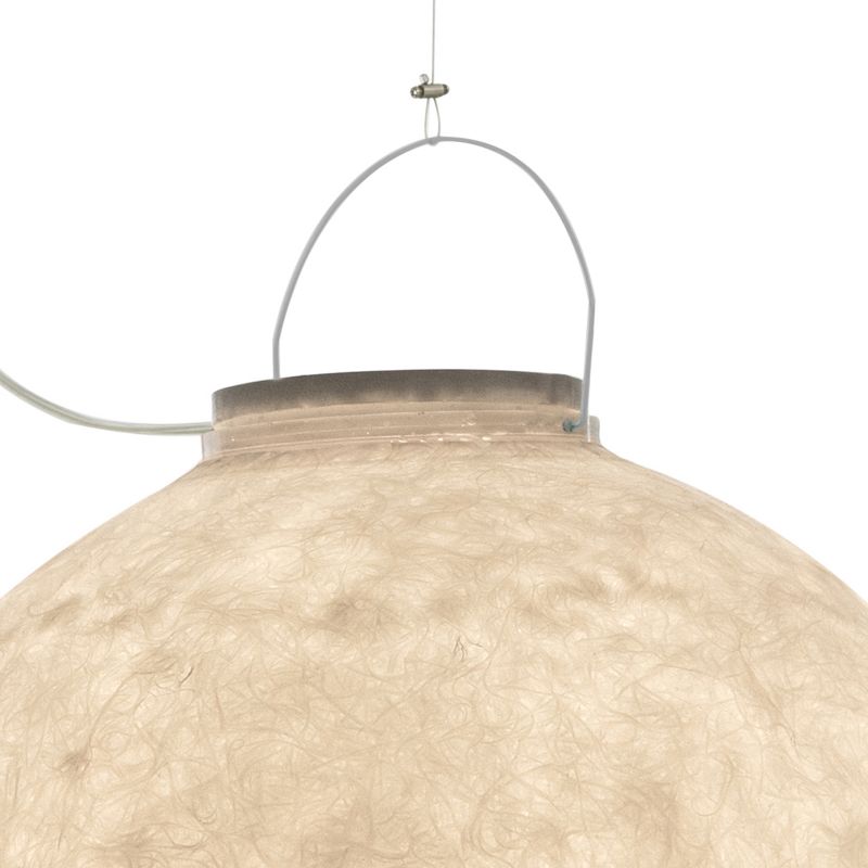 Luna 3 Out lampada Sospensione vetroresina 70 cm per esterni
