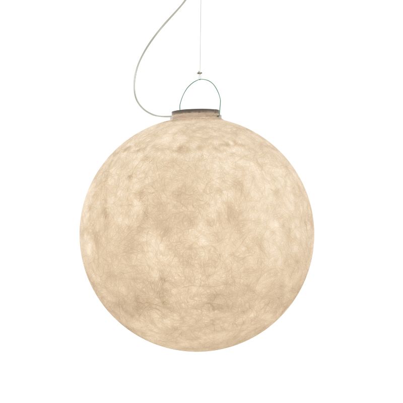 Luna 3 Out lampada Sospensione vetroresina 70 cm per esterni