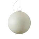 Luna 3 Out lampada Sospensione vetroresina 70 cm per esterni