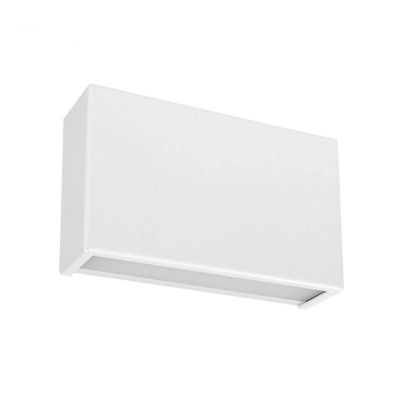 Linea Light Box W LED 14 cm Applique Biemissione Metallo