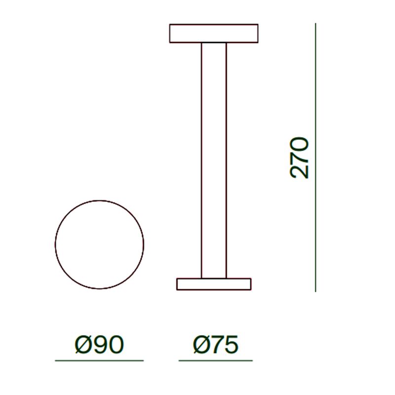 Logica ZEN lampada tavolo portatile