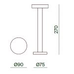 Logica ZEN lampada tavolo portatile