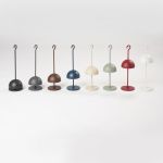 Logica IOTA lampada tavolo e sospensione portatile ricaricabile per esterni ed interni