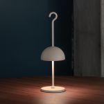 Logica IOTA lampada tavolo e sospensione portatile ricaricabile per esterni ed interni