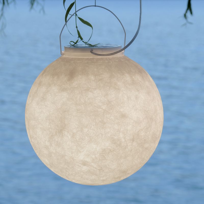 Luna 1 Out lampada Sospensione vetroresina 35 cm per esterni