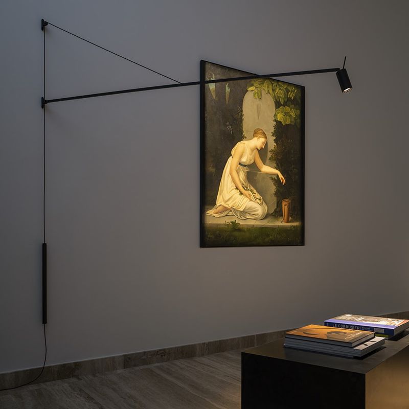 Nemo SWAN lampada parete a sbalzo