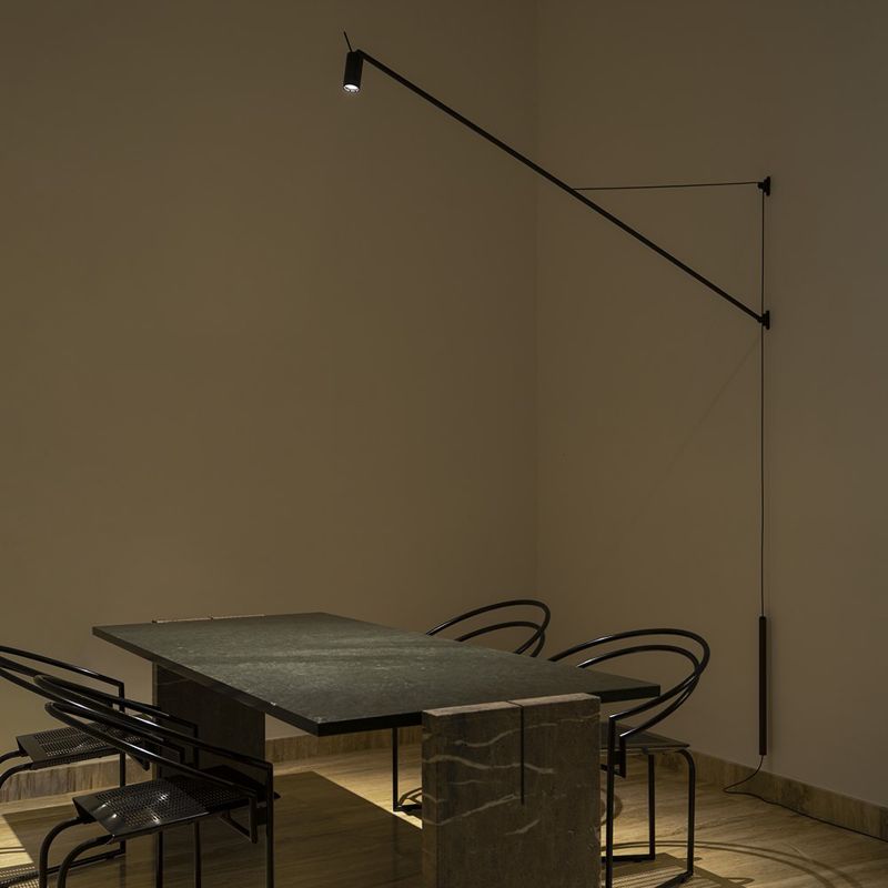 Nemo SWAN lampada parete a sbalzo