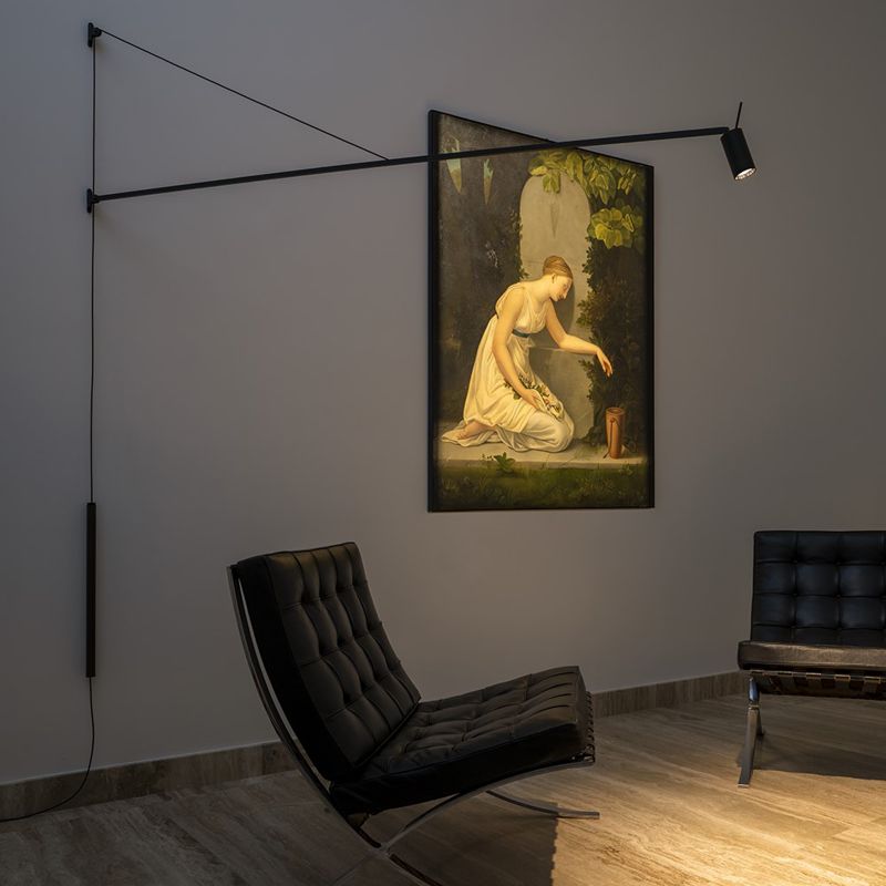 Nemo SWAN lampada parete a sbalzo