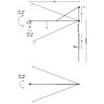 Nemo SWAN lampada parete a sbalzo