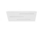 Biluce Tratto Plafoniera rettangolare media LED