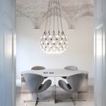 Luceplan Mesh Sospensione Diametro 80 cm