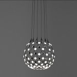 Luceplan Mesh Sospensione Diametro 80 cm