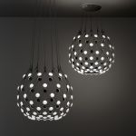 Luceplan Mesh Sospensione Diametro 80 cm